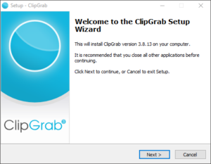 ClipGrab Install